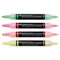 Faber-Castell Black Edition Shake and Paint Twin Acrylic Marker - Neon Colors, Set of 4